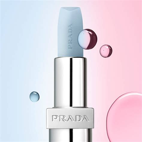 prada moisturizing lip balm in astral pink|astral pink lip balm.